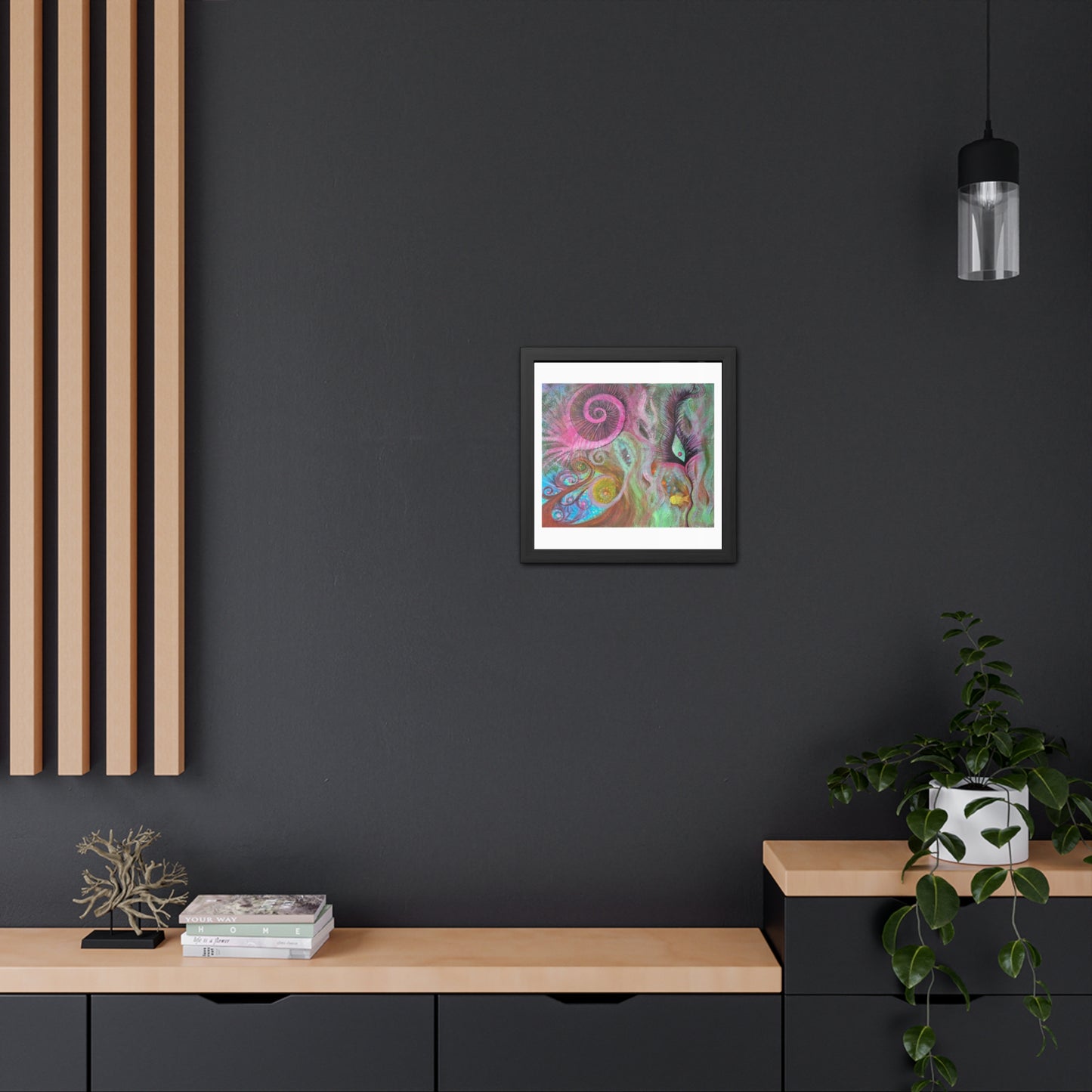 Feminine Freedom Print in Frame