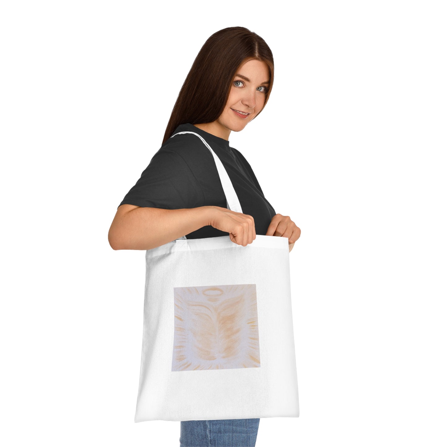 Golden Body of Christ Cotton Tote Bag