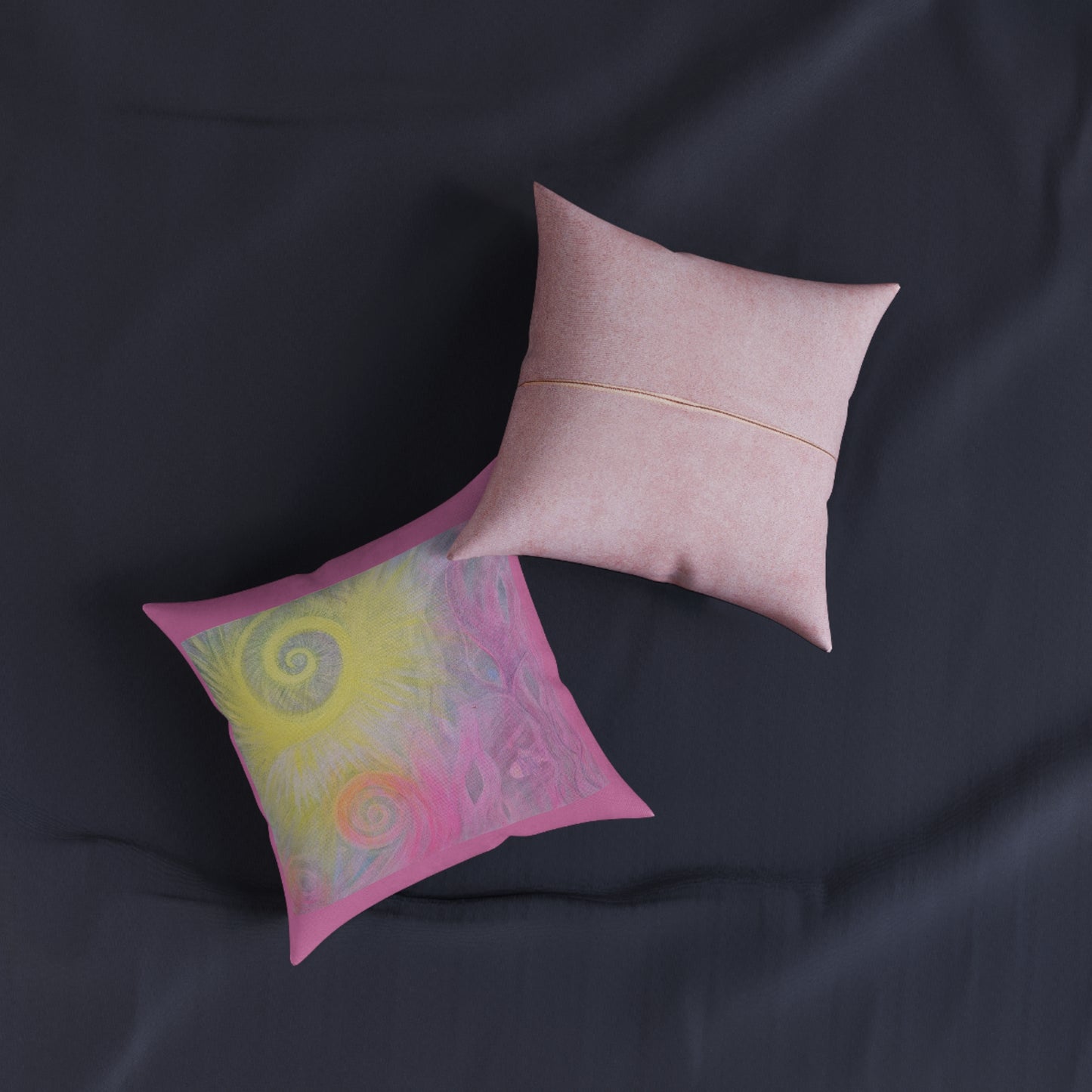 Christs Love Cushion (faux suede)