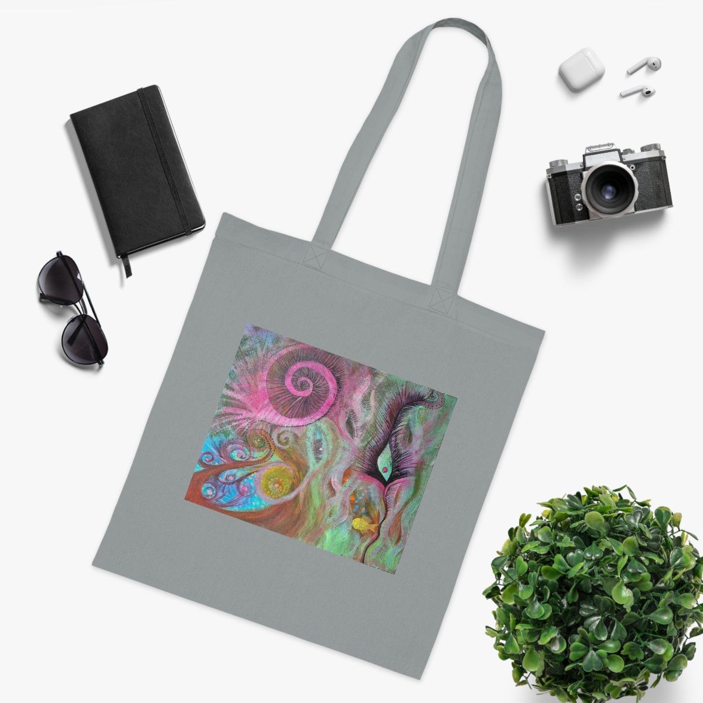 Feminine Freedom Cotton Tote Bag