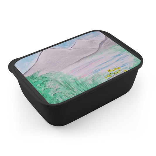 Moving Mountains| Eco-Friendly Lunch Container with Utensils