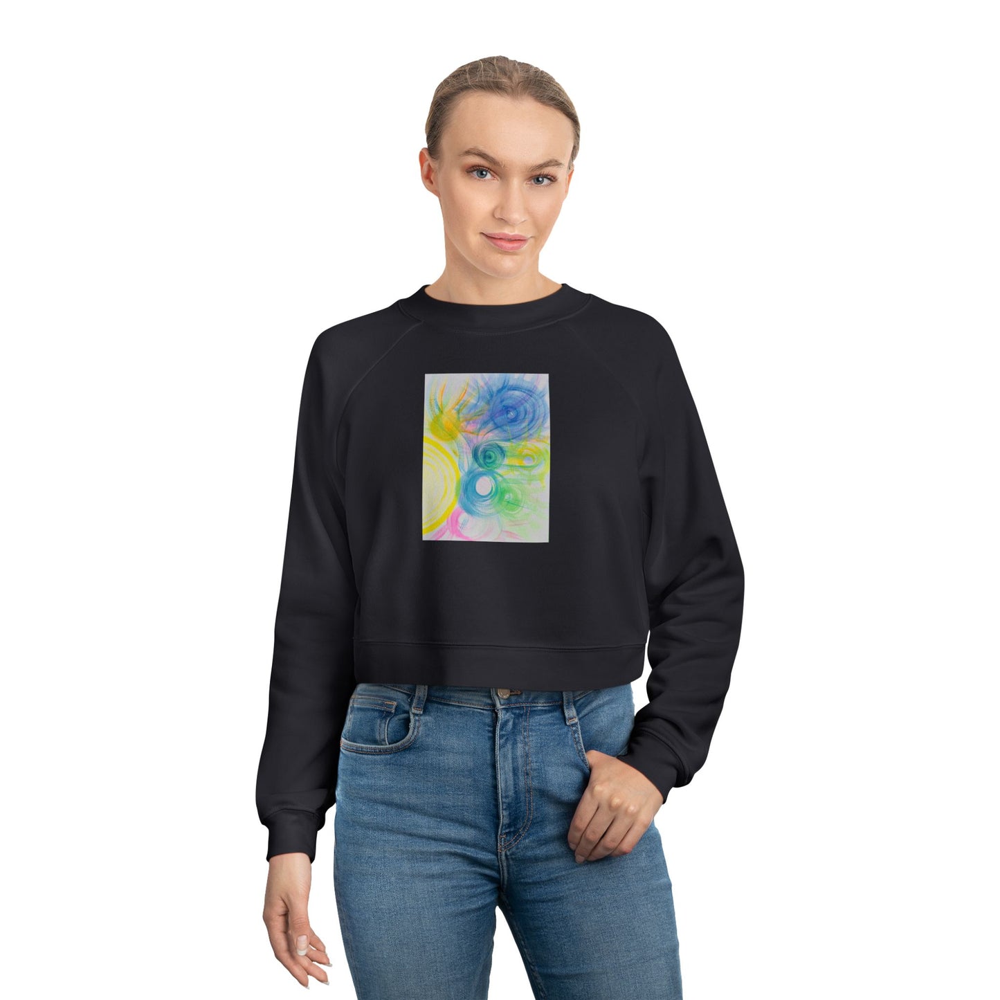 Celestial Heavenly Sounds Cropped Fleece