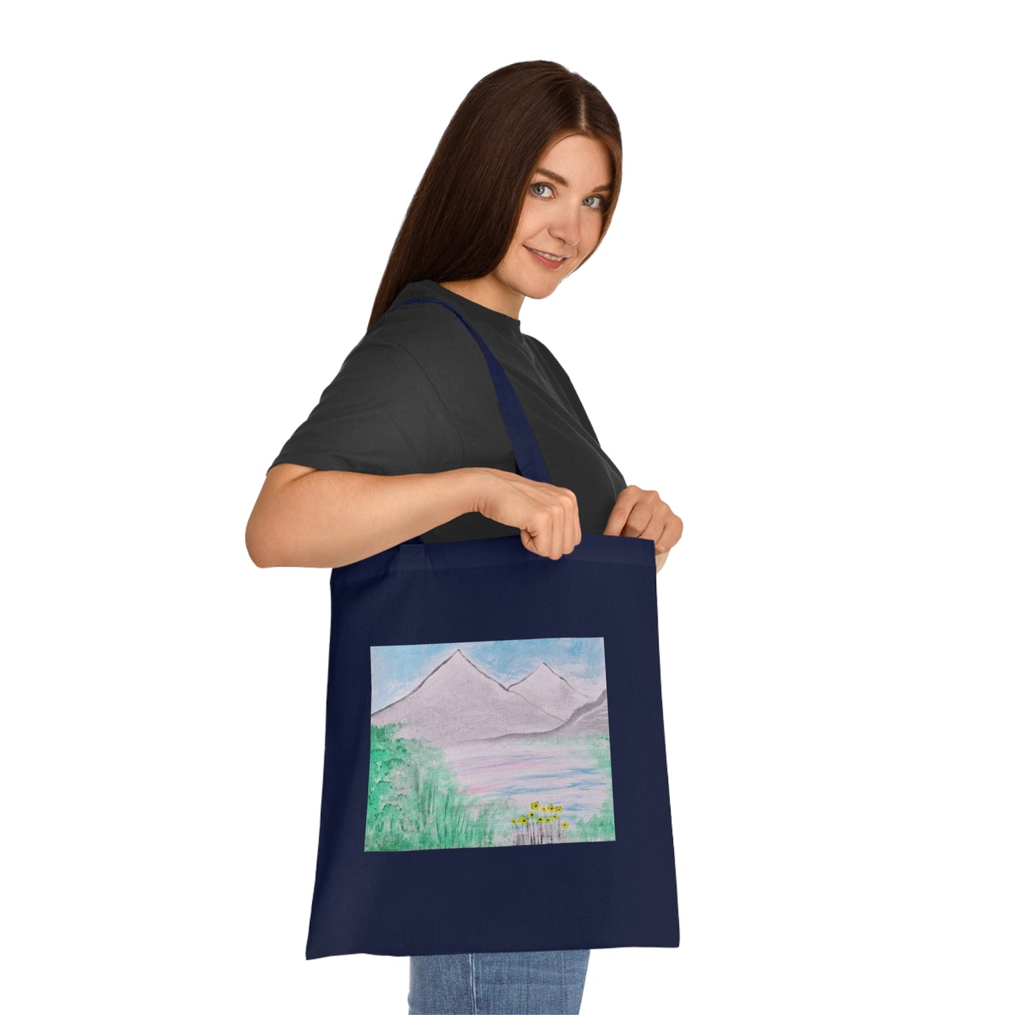 Moving Mountains Cotton Tote Bag