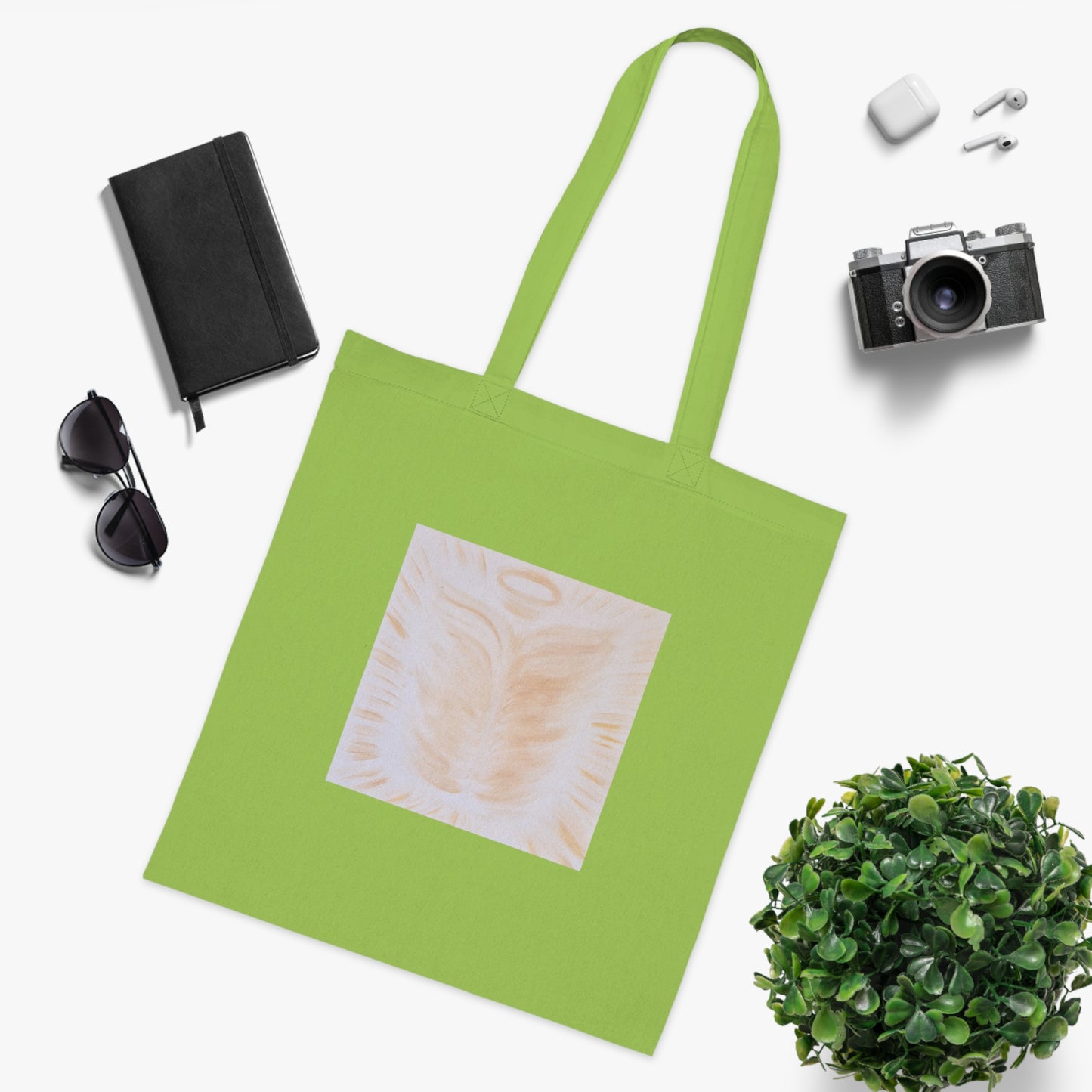 Golden Body of Christ Cotton Tote Bag