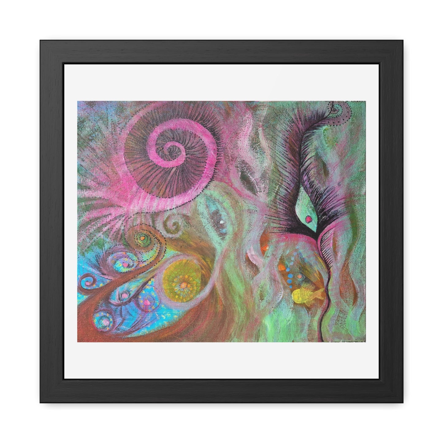 Feminine Freedom Print in Frame