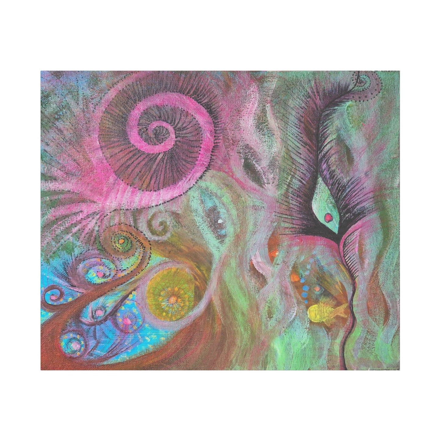 Feminine Freedom Satin Canvas 24" x 20"