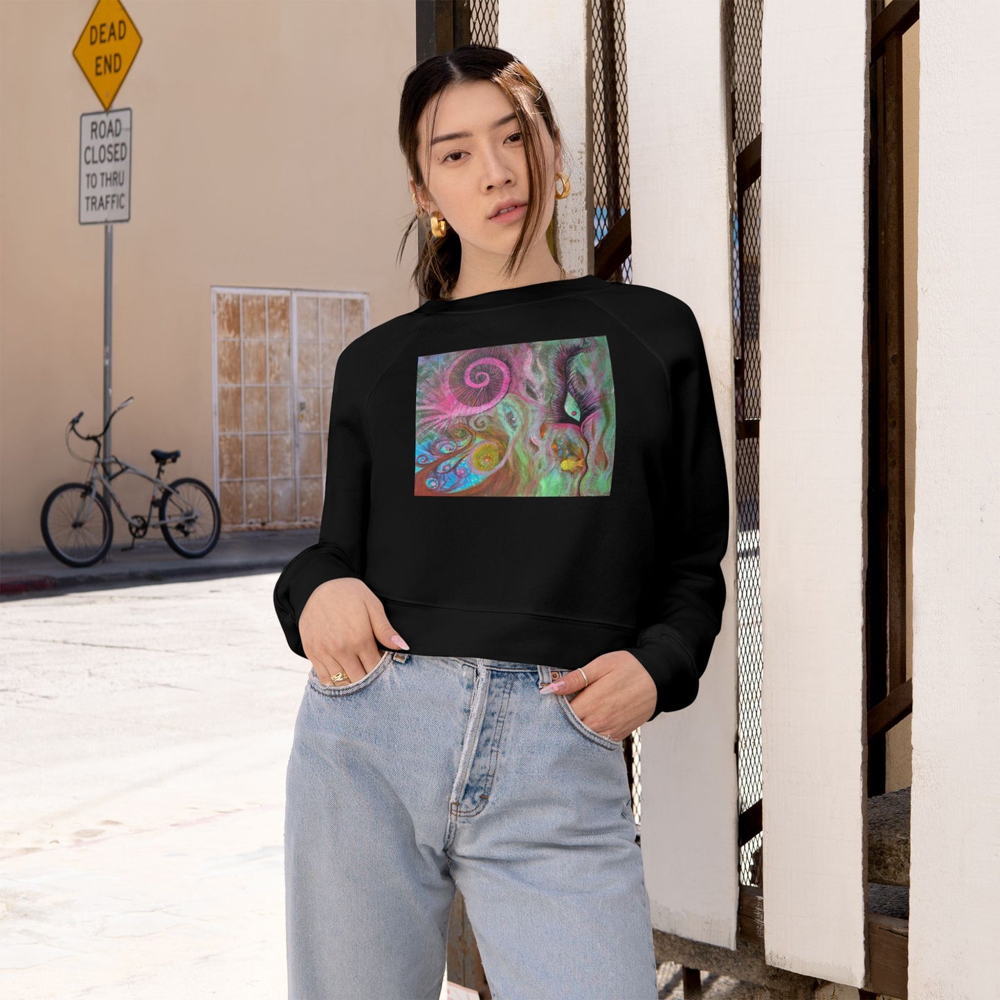 Feminine Freedom Cropped Fleece