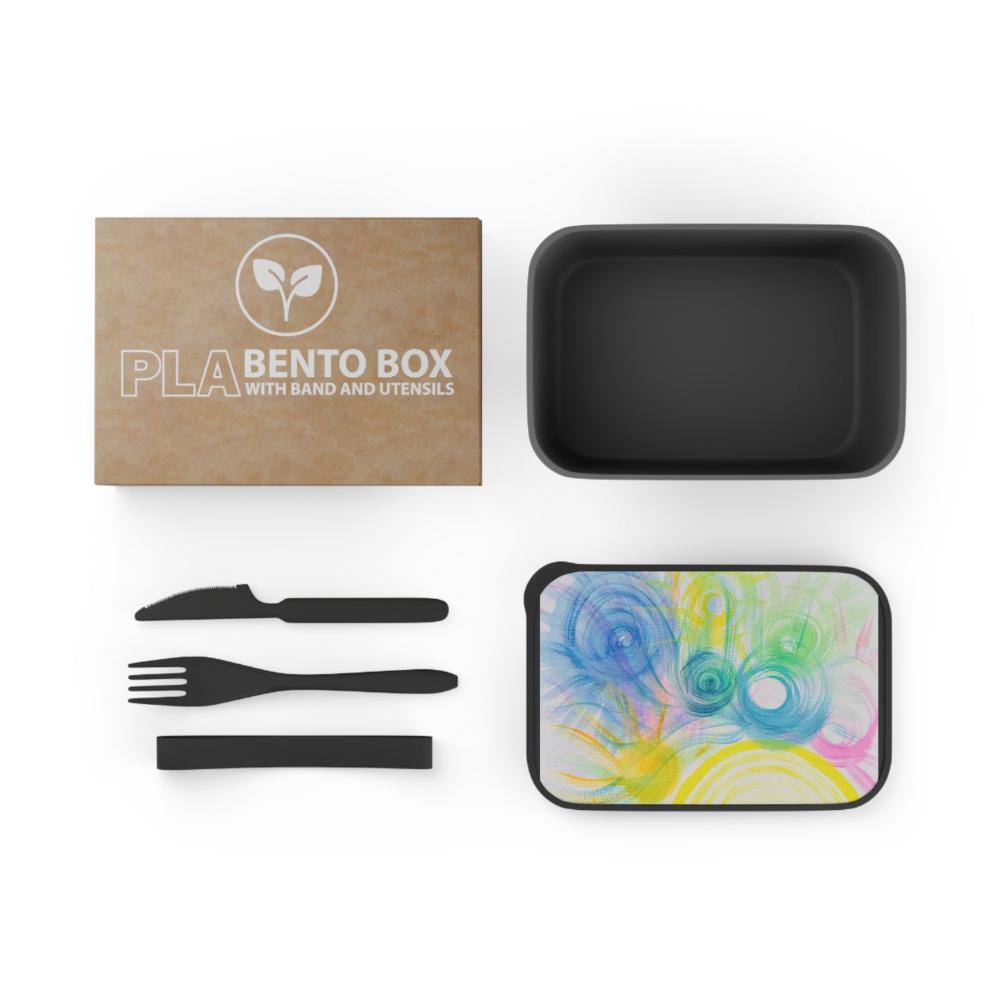 Celestial Heavenly Sounds | Eco-Friendly Lunch Container with Utensils