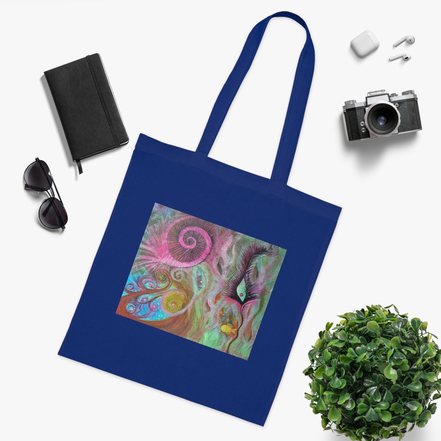 Feminine Freedom Cotton Tote Bag