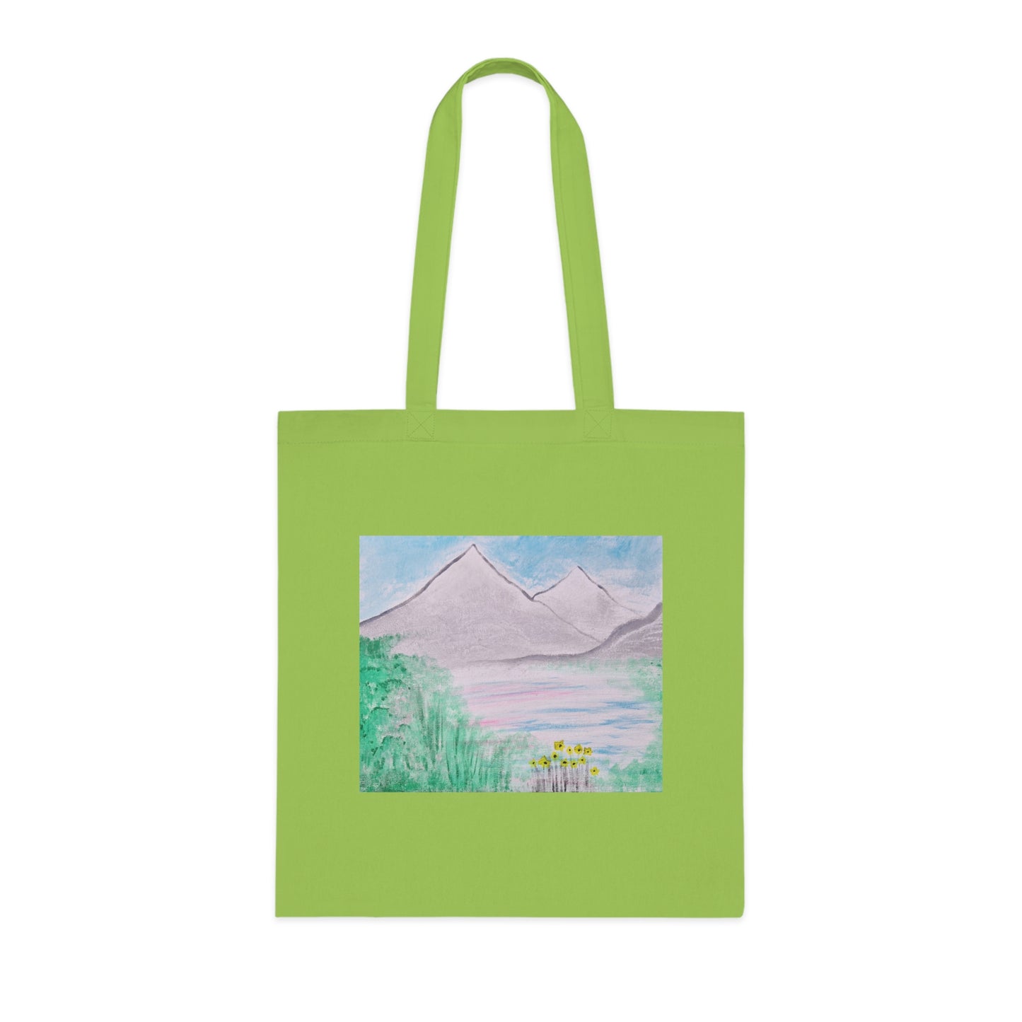 Moving Mountains Cotton Tote Bag