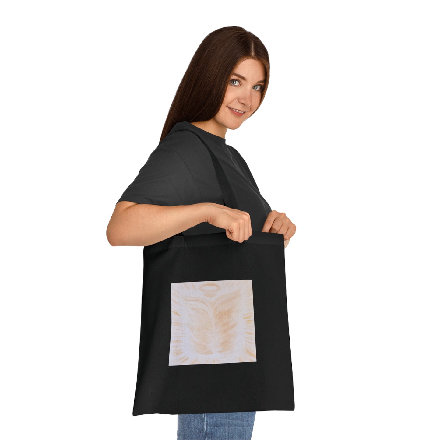 Golden Body of Christ Cotton Tote Bag