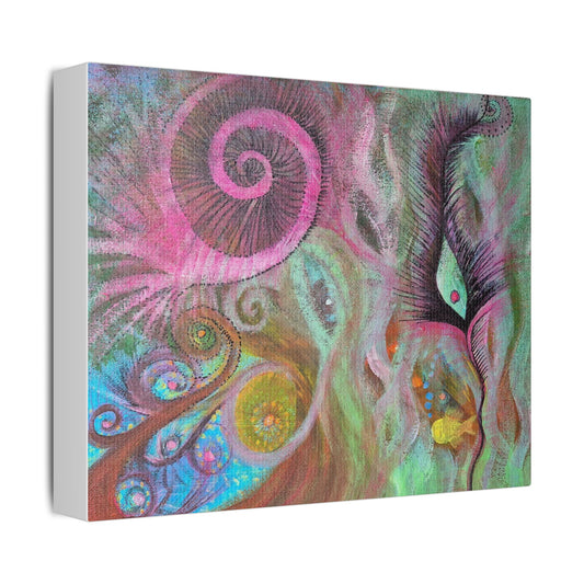 Feminine Freedom Satin Canvas 10" x 8"