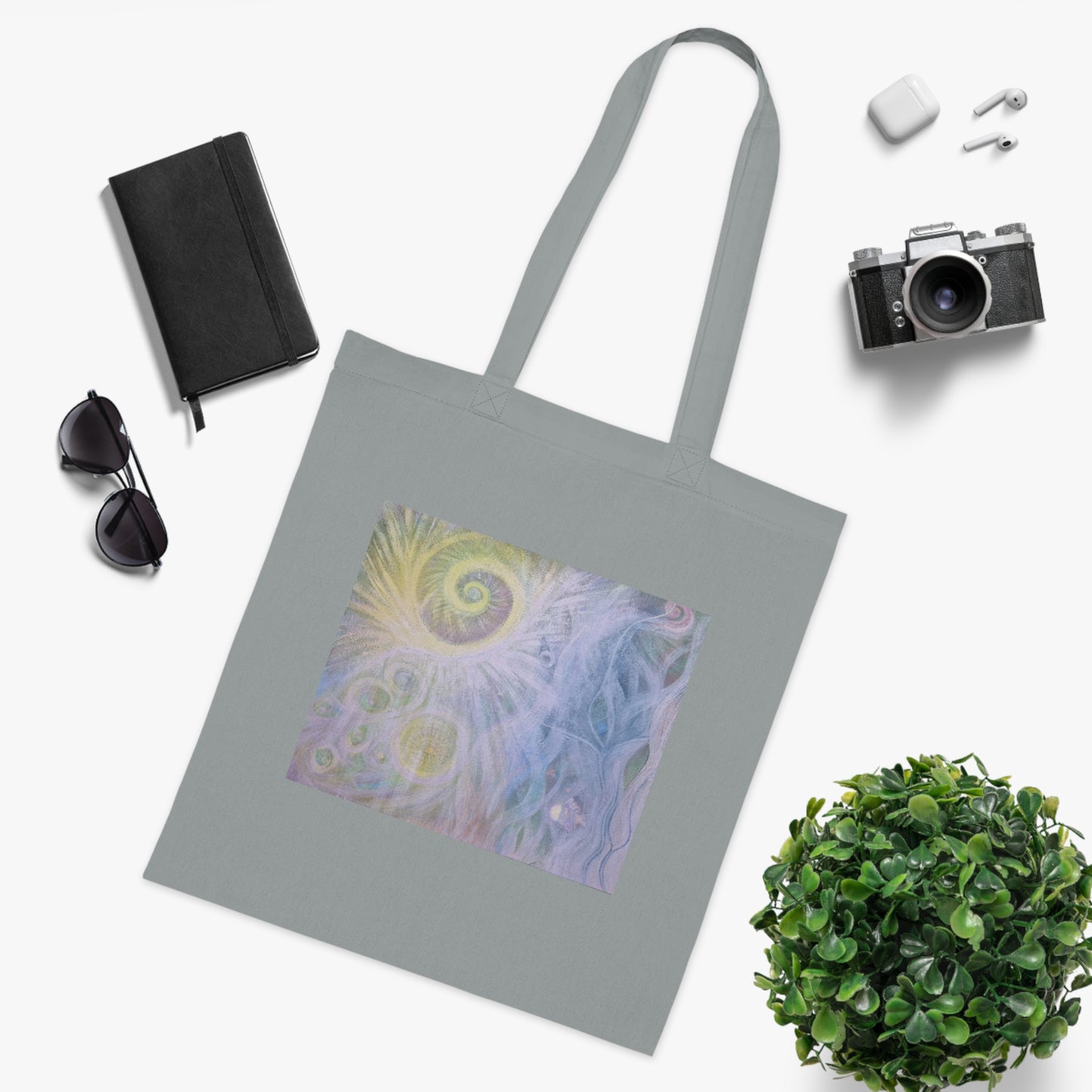 Divine Union Cotton Tote Bag