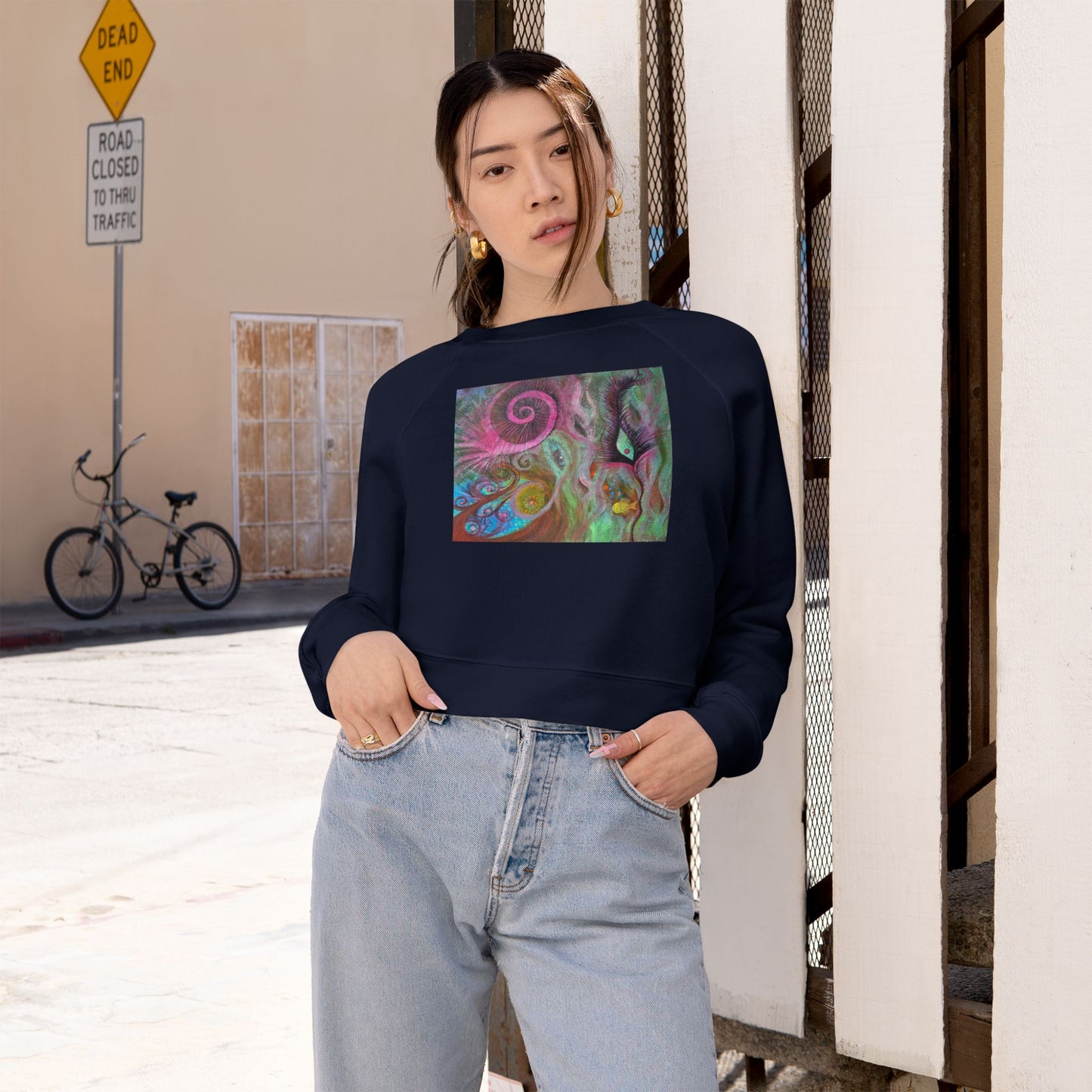 Feminine Freedom Cropped Fleece