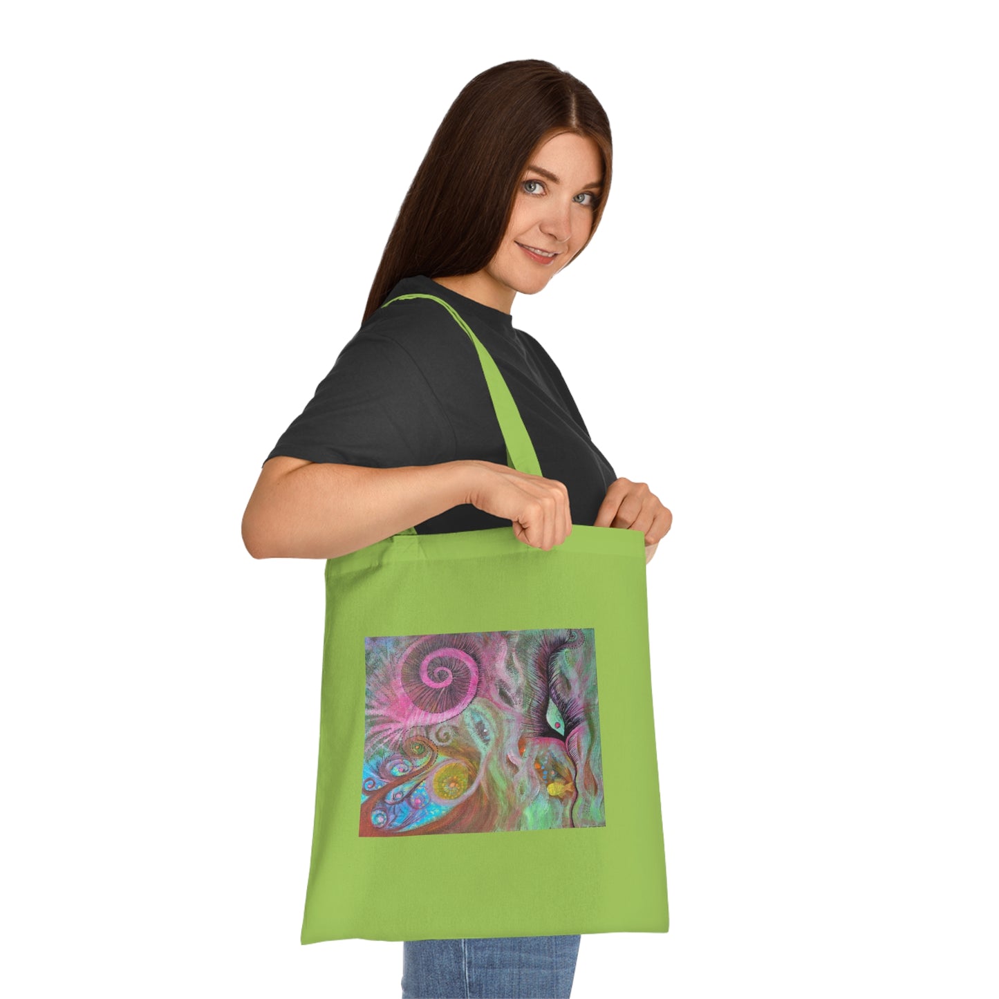 Feminine Freedom Cotton Tote Bag