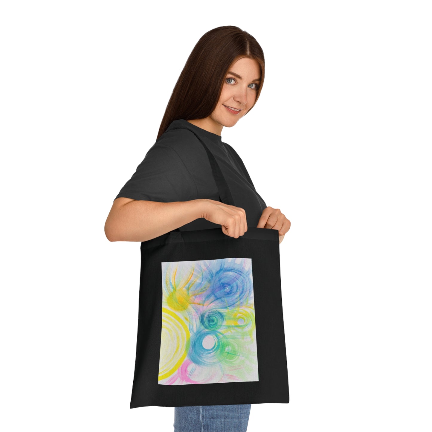 Celestial Heavenly Sounds Cotton Tote Bag