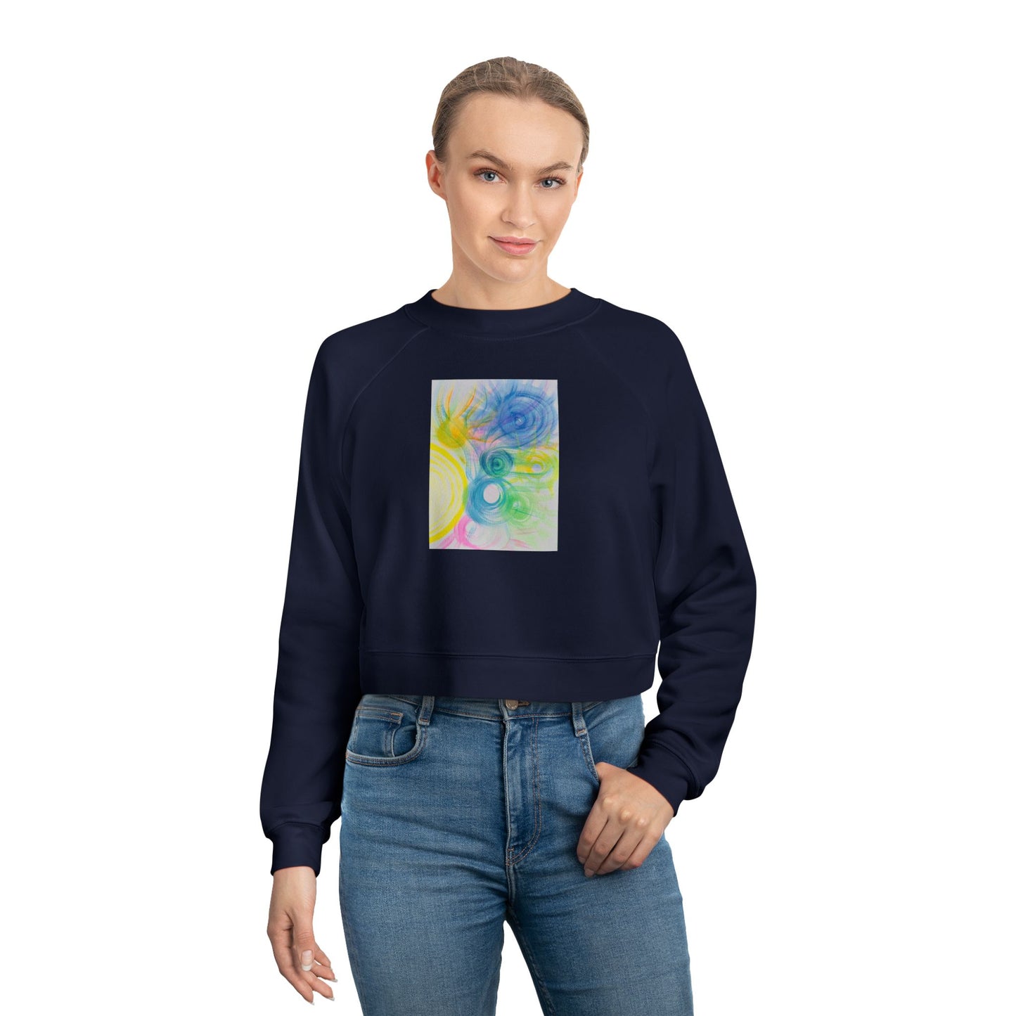 Celestial Heavenly Sounds Cropped Fleece