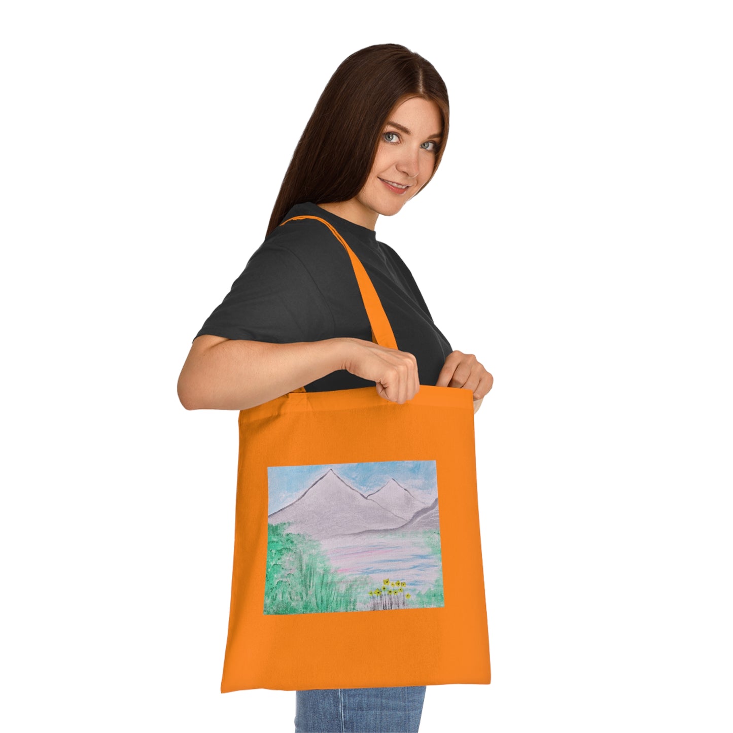 Moving Mountains Cotton Tote Bag