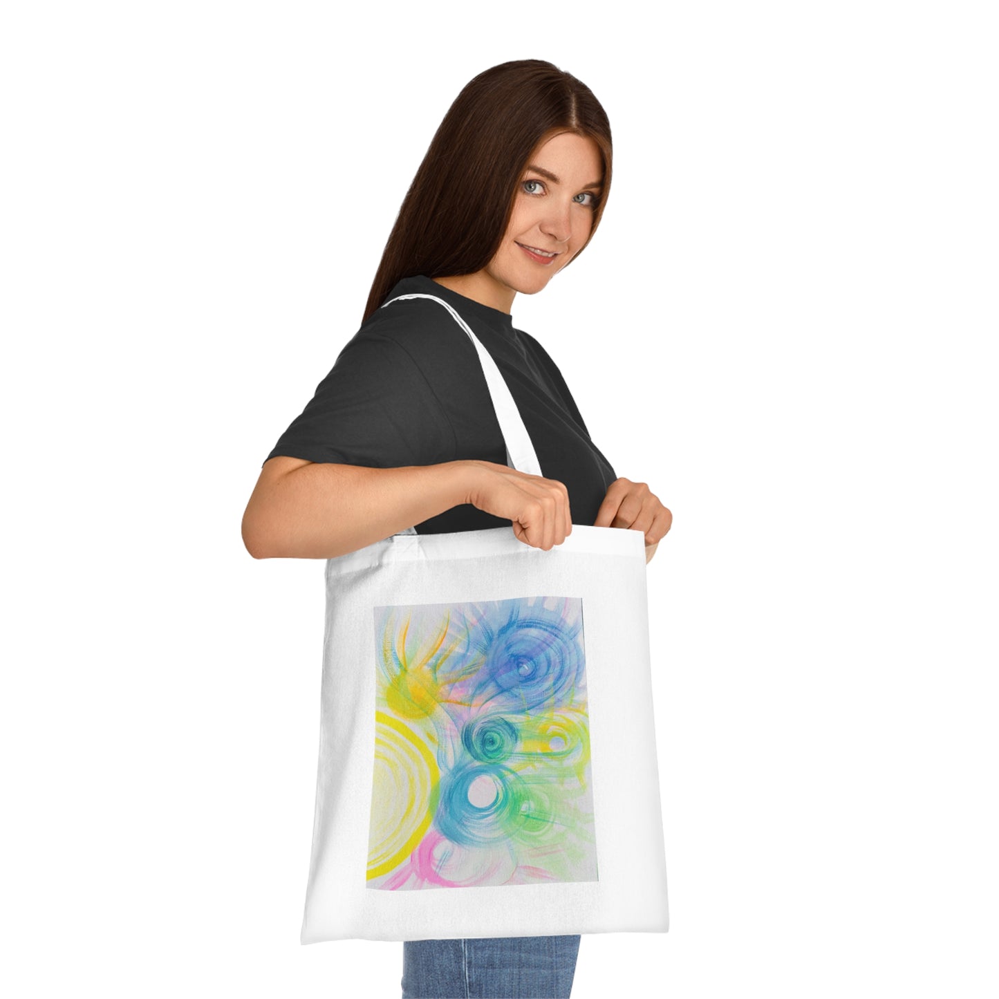 Celestial Heavenly Sounds Cotton Tote Bag