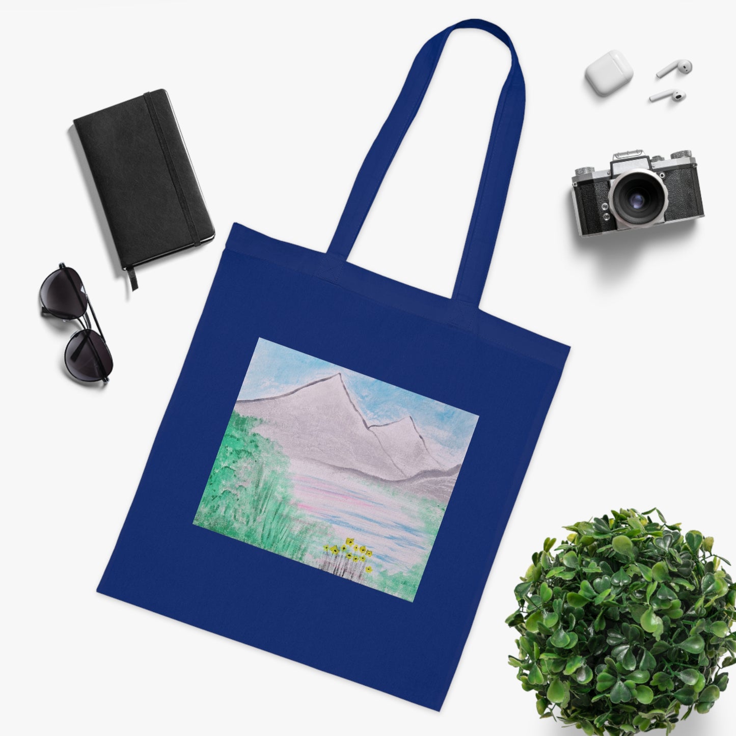 Moving Mountains Cotton Tote Bag