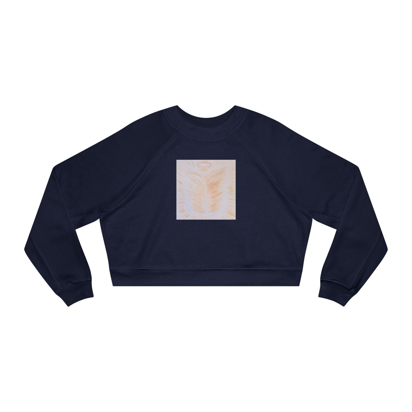 Golden Body of Christ Cropped Fleece