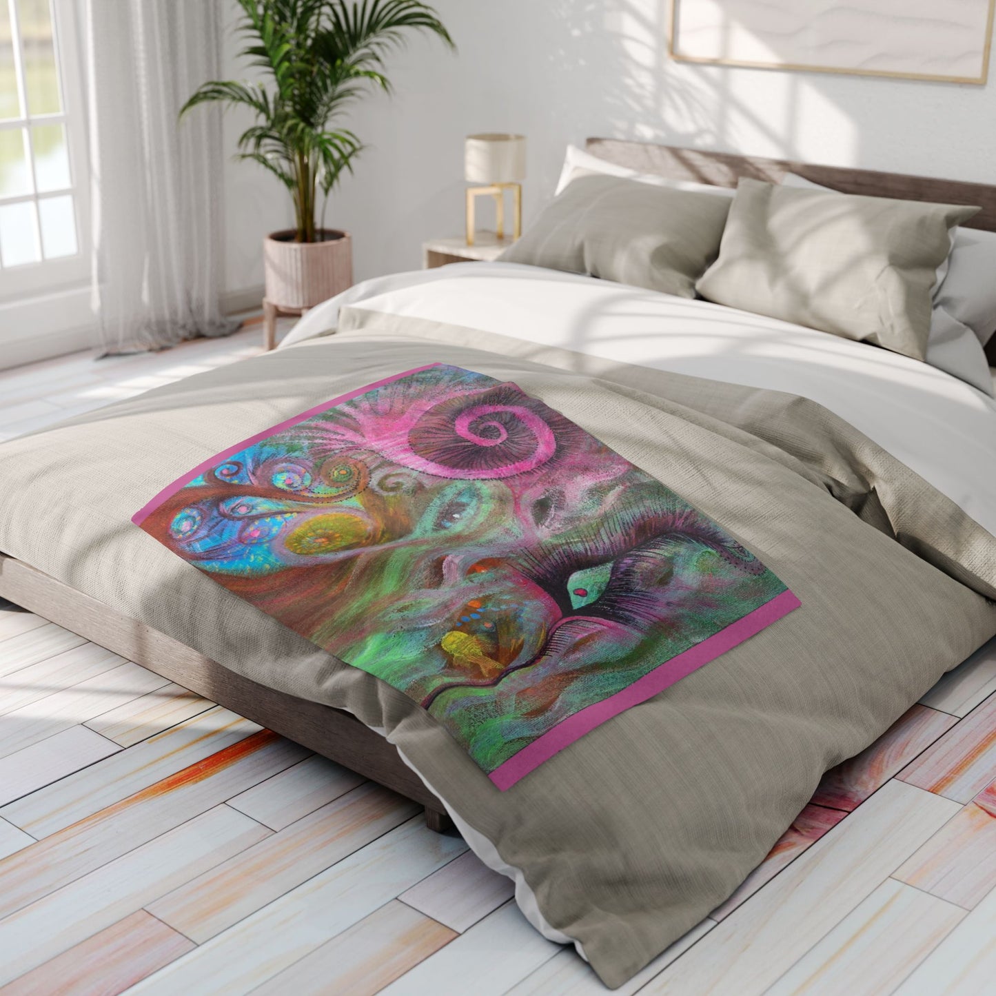 Feminine Freedom Fleece Blanket