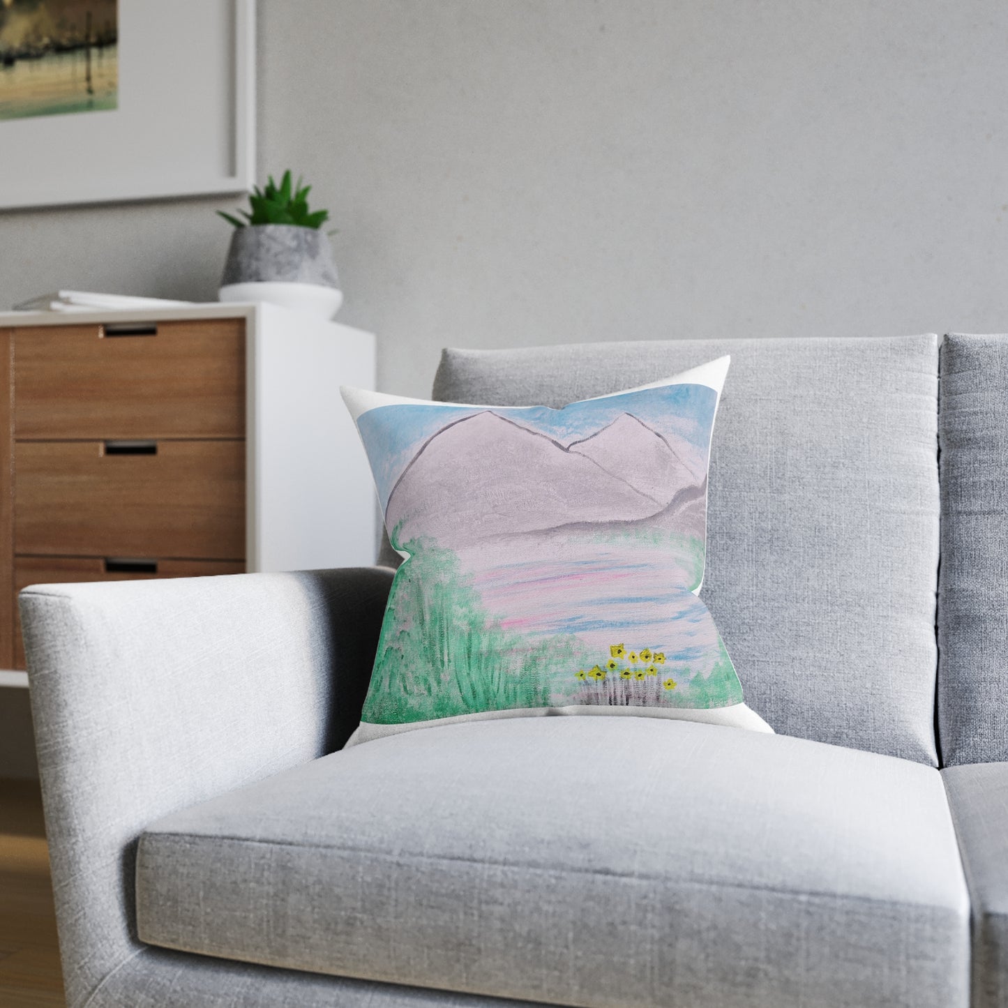 Moving Mountains Cushion