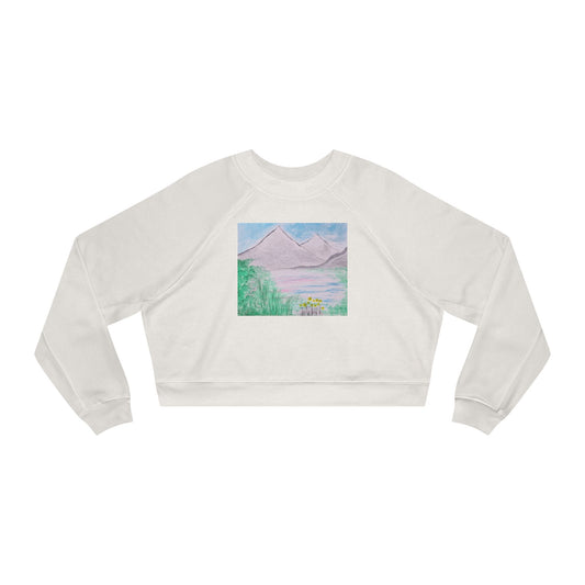 Moving Mountains Cropped Fleece
