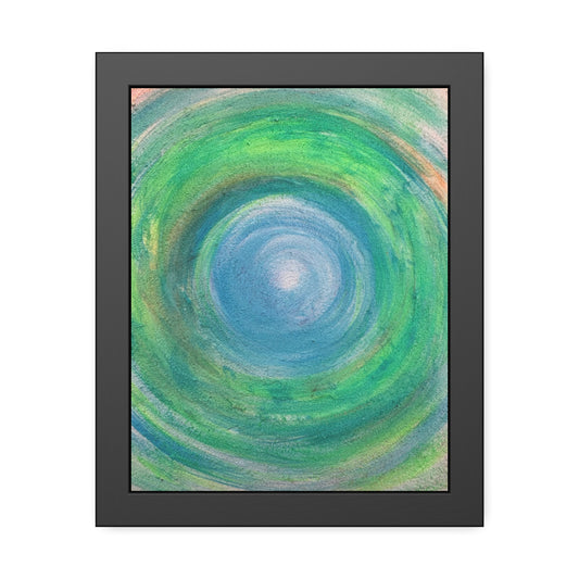 Womb of Light in Pinewood Frame