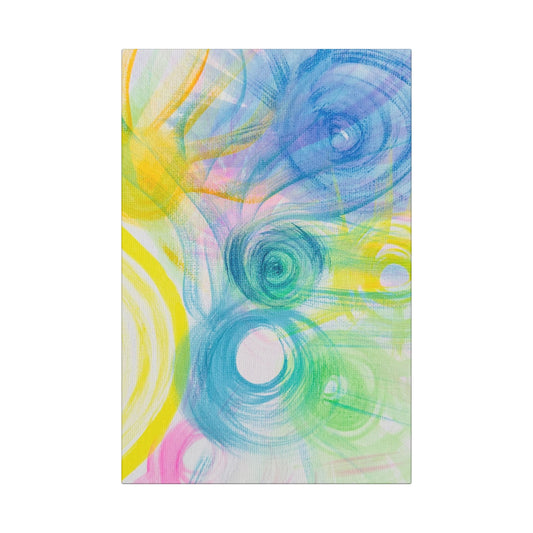 Celestial Heavenly Sounds Canvas 12" x 18"