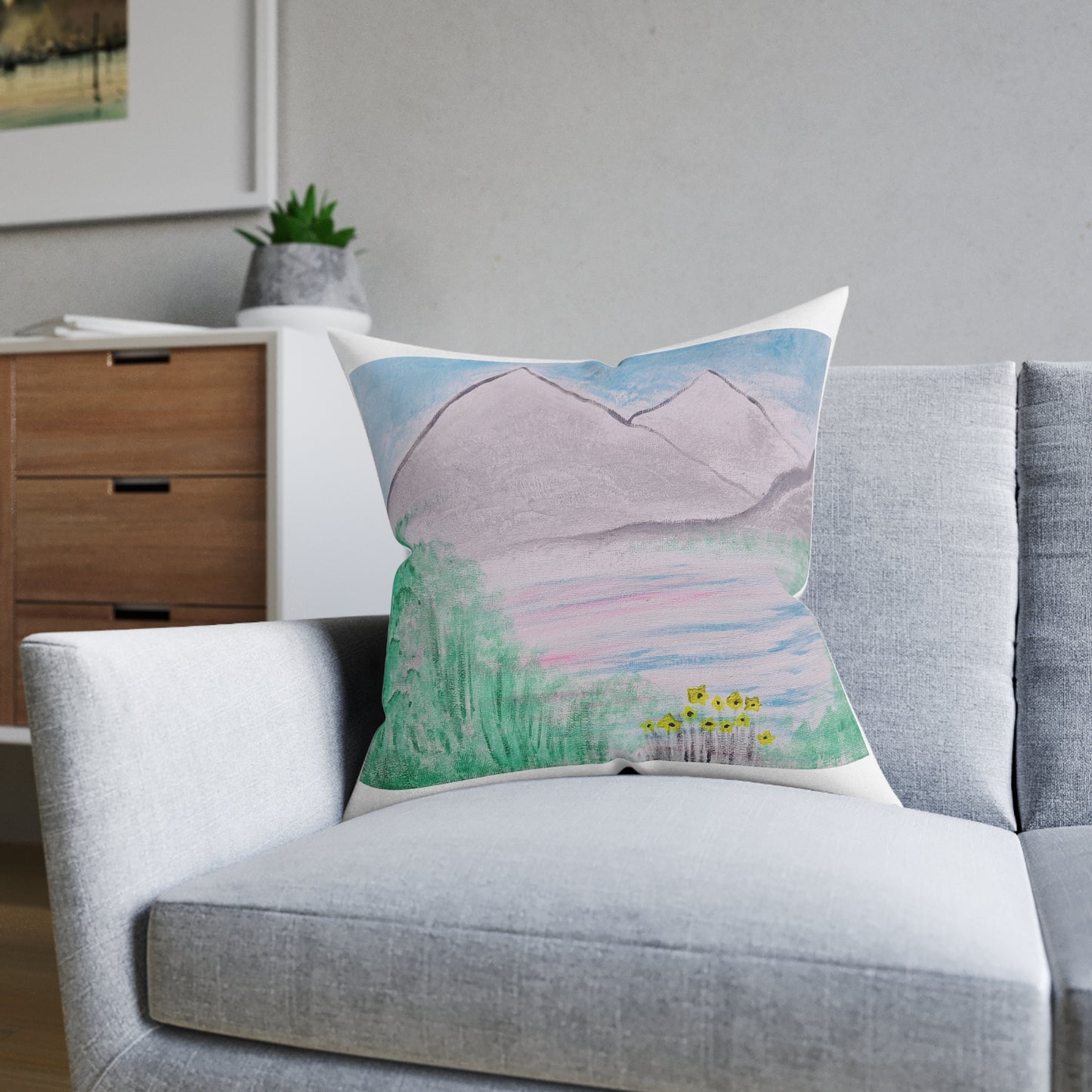 Moving Mountains Cushion
