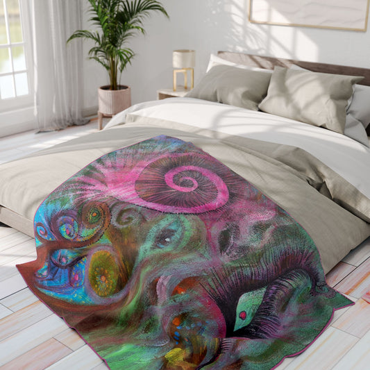 Feminine Freedom Fleece Blanket
