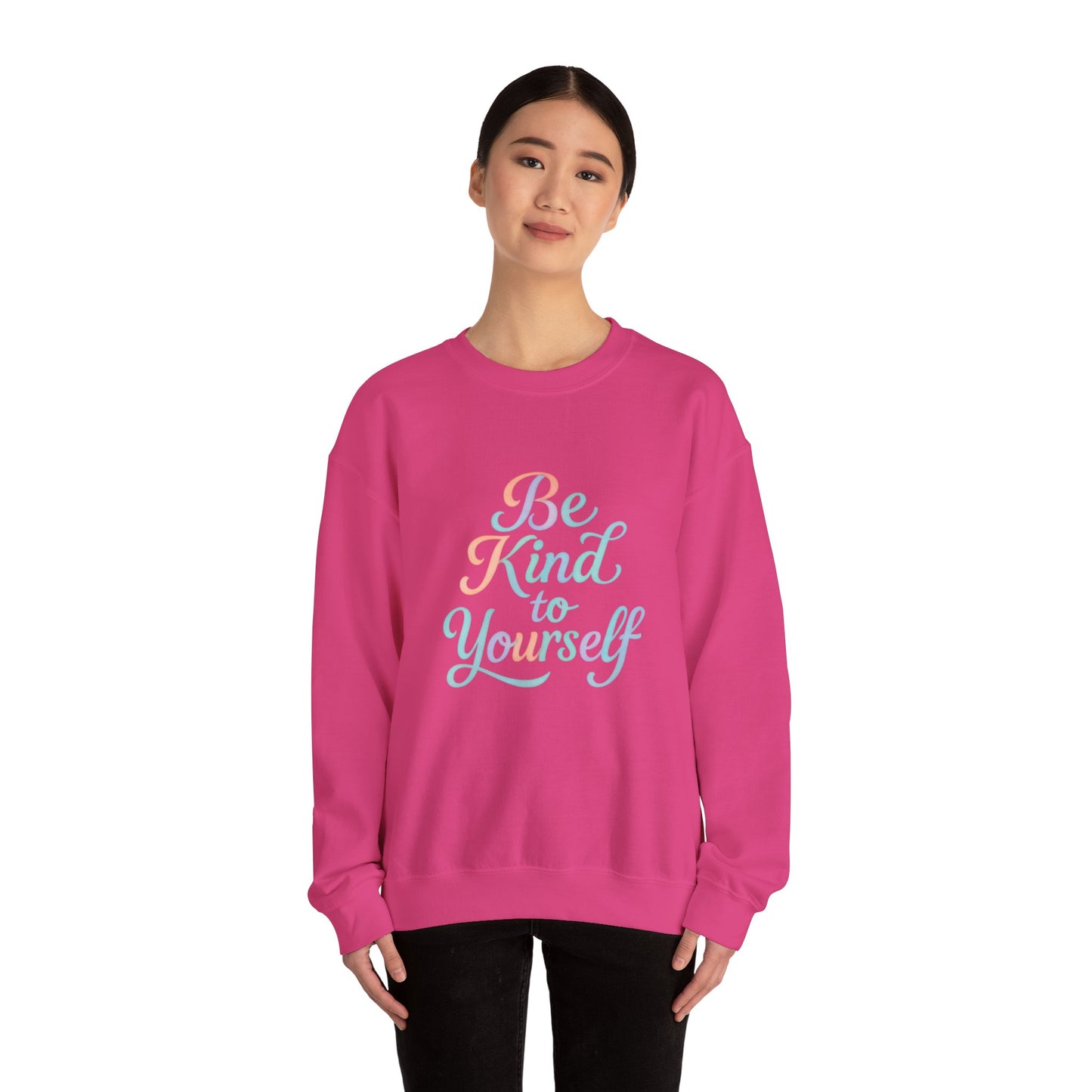 'Be Kind to Yourself' Energy Activated Sweatshirt