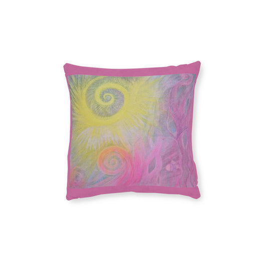 Christs Love Cushion (faux suede)