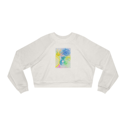 Celestial Heavenly Sounds Cropped Fleece