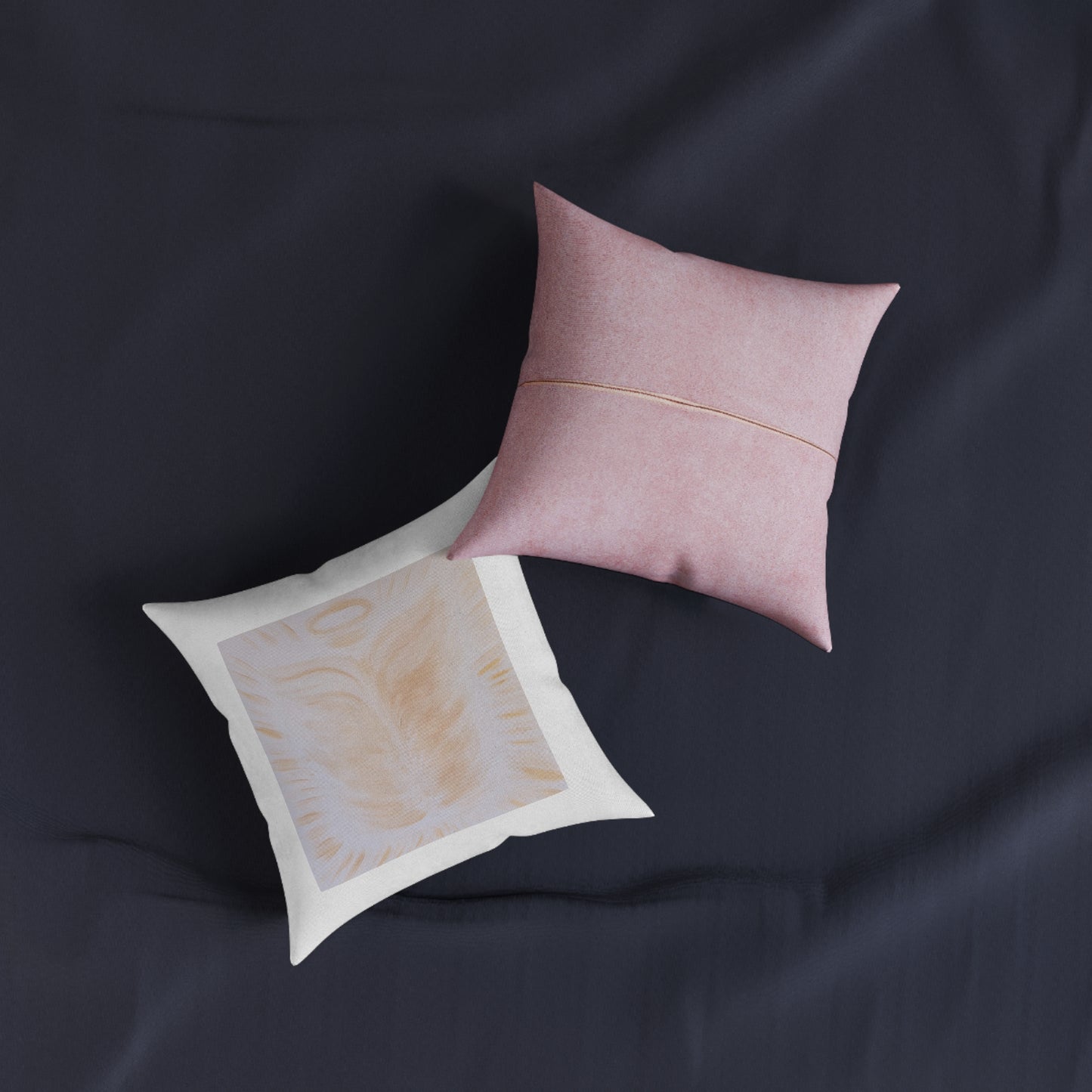 Golden Body of Christ Cushion (faux suede)