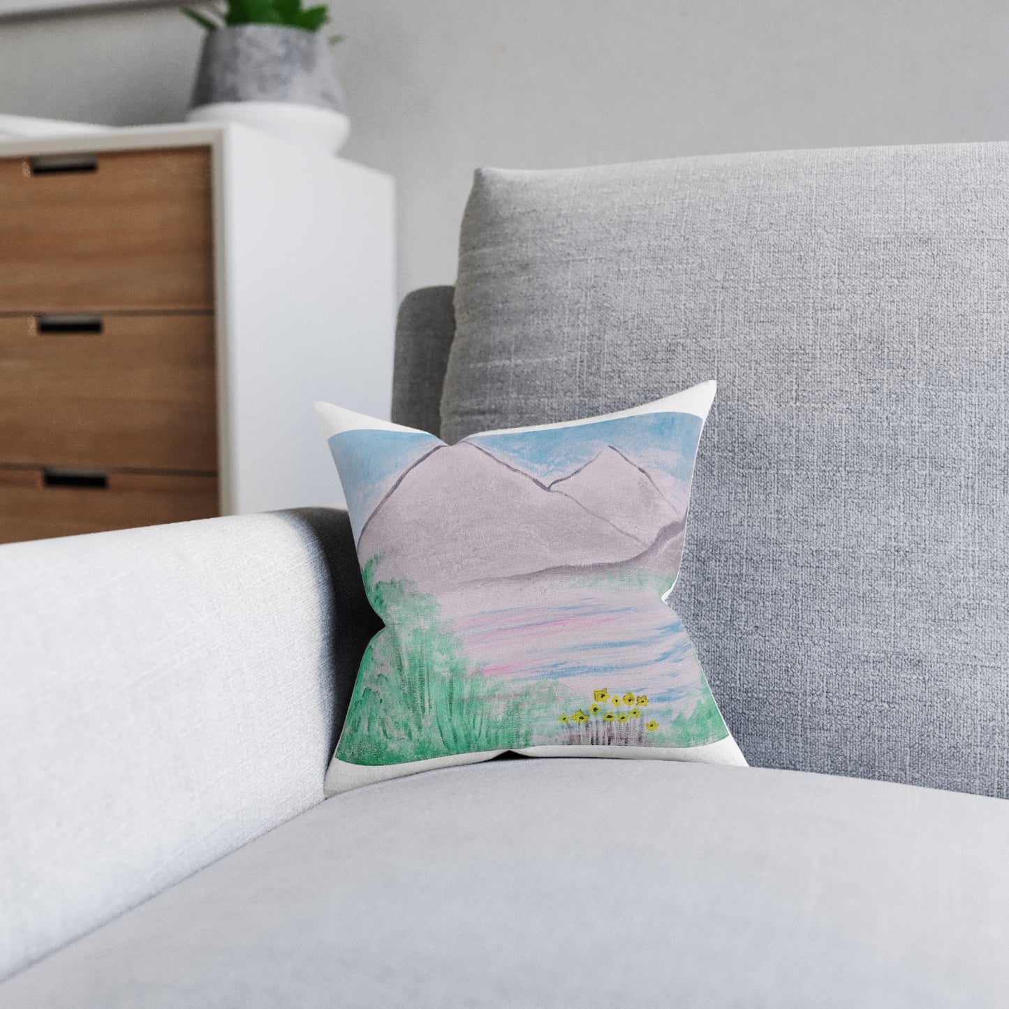 Moving Mountains Cushion