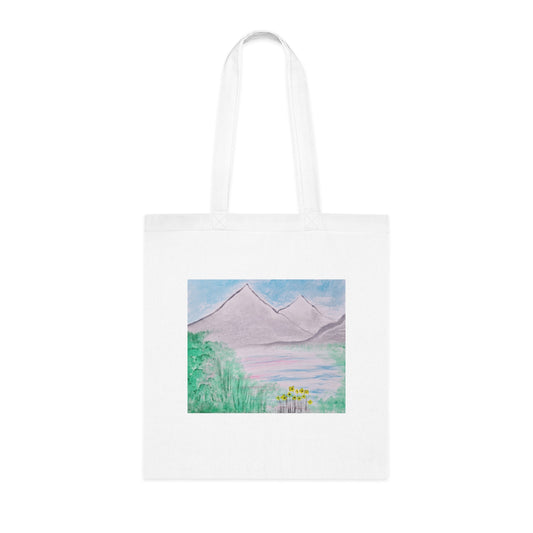 Moving Mountains Cotton Tote Bag