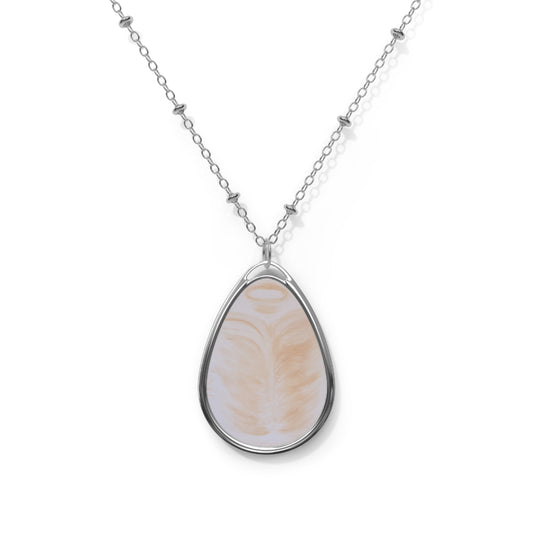 Golden Body of Christ: Oval Pendant