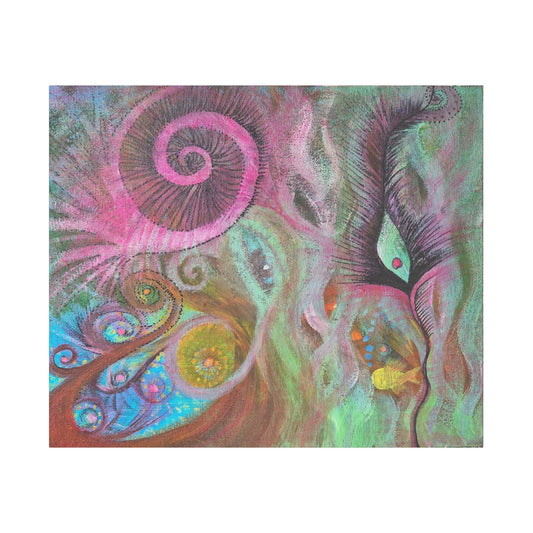 Feminine Freedom Satin Canvas 24" x 20"
