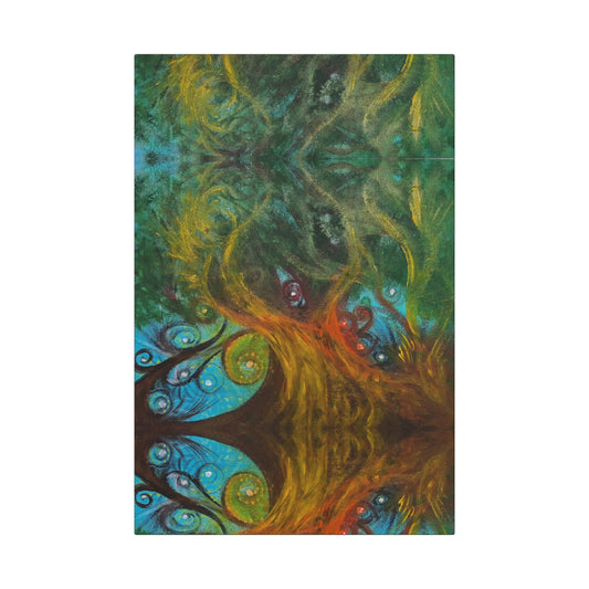 Burn It All Down Kaleidoscope 12" x 18"