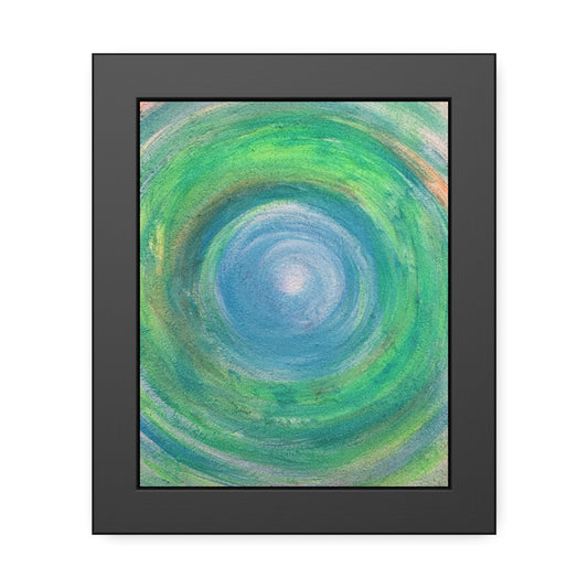 Womb of Light in Pinewood Frame